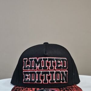 Limited Edition Black and Red Cap